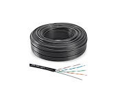 CABLE FACTORY CABLE-BOBINA FTP CAT. 5E -C/PORT (100MTS - NEGRO)