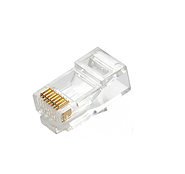 GENERICO FICHAS DE RED - PLUG RJ45 - CAT.6 (10 UNIDADES)
