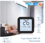 MOES CONTROLADOR TERMOSTATO WIFI (Tuya / Alexa)