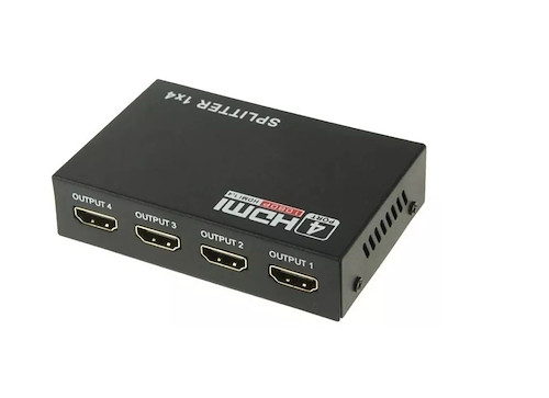NET QUALITY SPLITTER HDMI 1 ENTRADA 4 SALIDAS (2K-4K)