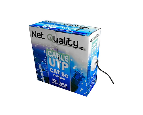 NET QUALITY CABLE-BOBINA UTP CAT5 100MTS