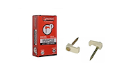TACSA GRAMPAS Nº8 P/ CABLE (BLANCO -50UNIDADES)