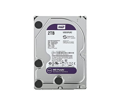 WESTERN DIGITAL HD 2 TERA PURPLE