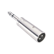ADAM HALL 7855 Adaptador Plug 6.5 Macho Stereo A Xlr Canon