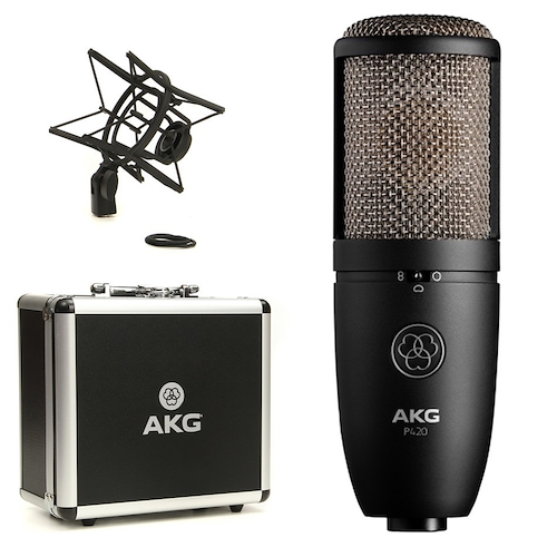 AKG P420 Micrófono Condenser Project Studio Estuche Araña Oferta! - $ 710.000