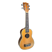 ALABAMA Uks-70 Ukelele soprano natural funda Oferta!