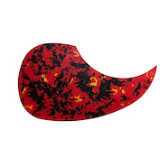 ALICE A025I Pickguard para guitarra color rojo flameado