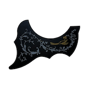 ALICE A025m Pickguard para guitarra criolla color negro diseño