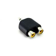 ARTEKIT 3.5mdrca Ficha plug 3.5 mono a 2 jack rca