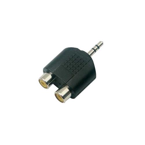 ARTEKIT 3.5sdrca Ficha plug 3.5 stereo a 2 jack rca - $ 800