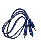 ARTEKIT C3.5stx2rca2 Cable auxiliar Rca a 3.5 stereo 2 mts