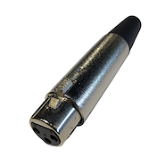 ARTEKIT Fc3ch Ficha Canon Xlr 3 Contactos Hembra Metálica Oferta!