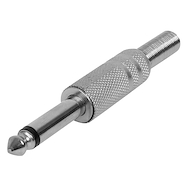 ARTEKIT P6.5Mmc Ficha Plug 6.5 Mono Metálico Con Colita