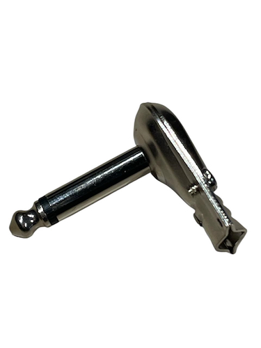 ARTEKIT P6.5Ma Ficha Plug 6.5 Mono Acodado Metálico - $ 4.000