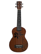 ASHLAND Uk184seq Ukelele soprano eq diapasón y puente rosewood cuello okoume