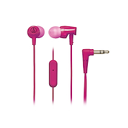 AUDIO-TECHNICA Ath-clr100ispk Auricular urbano in-ear incluye micrófono color rosa