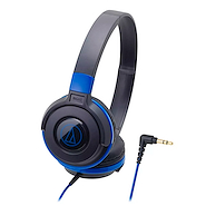 AUDIO-TECHNICA Ath-s100bl Auricular Urbano Cerrado Tipo Over Ear Color Negro y Azul