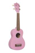 BAMBOO U-21-Lpk Ukelele Soprano Tapa Aro Y Fondo Linden Funda