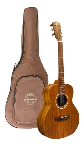 BAMBOO Ga-38-koa Guitarra acústica travel funda