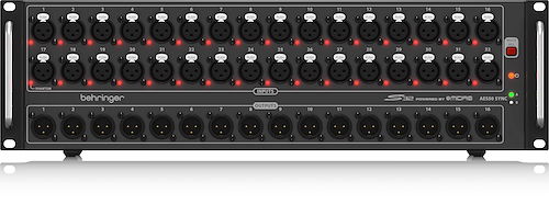 BEHRINGER S32 Manguera Pachera Digital 32 Preamps 16 Salidas Midas - $ 1.919.000