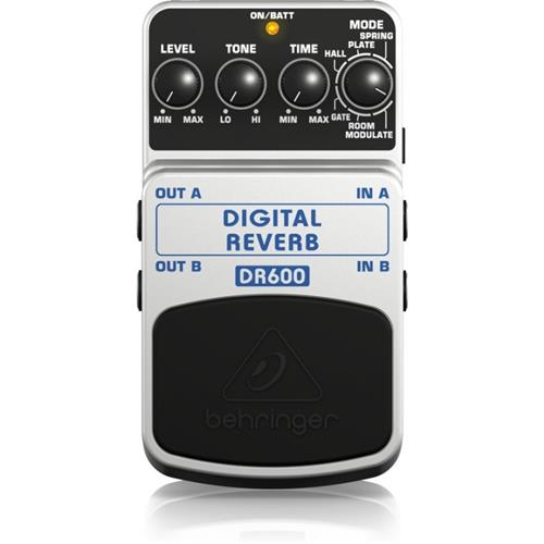 BEHRINGER Dr600 Pedal digital reverb stéreo