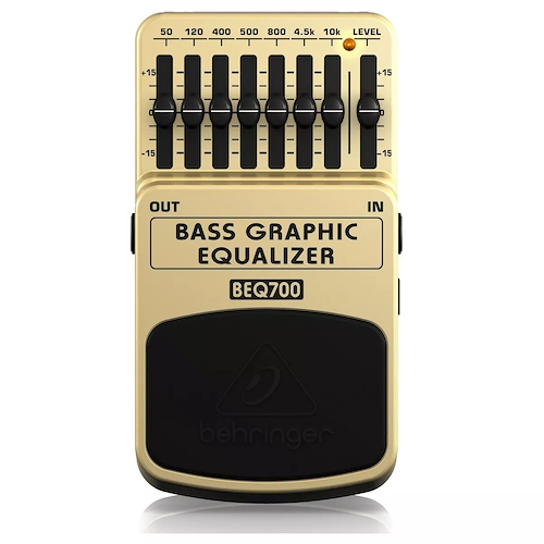 BEHRINGER Beq700 EQ gráfico para bajo 7 bandas