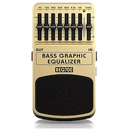 BEHRINGER Beq700 Pedal equalizador gráfico 7 bandas para bajo