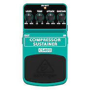 BEHRINGER Cs400 Pedal de efectos compresor y sustain infinito guitarra bajo