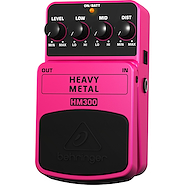 BEHRINGER Hm300 Pedal de efectos heavey metal distorción guitarra