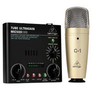 BEHRINGER Voice studio Pack de grabación micrófono condenser placa Oferta