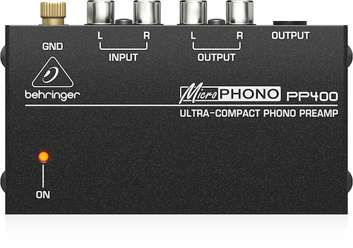 BEHRINGER Pp400 Preamplificador para Phono Vinilos Bandejas Rca - $ 66.000