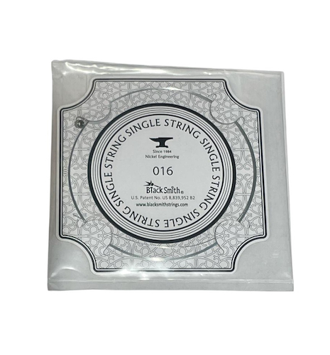 BLACK SMITH Single Pl 016 Cuerda Calibre 016 Para Guitarra Eléctrica X Unidad Usa - $ 3.000
