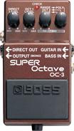 BOSS Oc3 Pedal super octavador para guitarra bajo