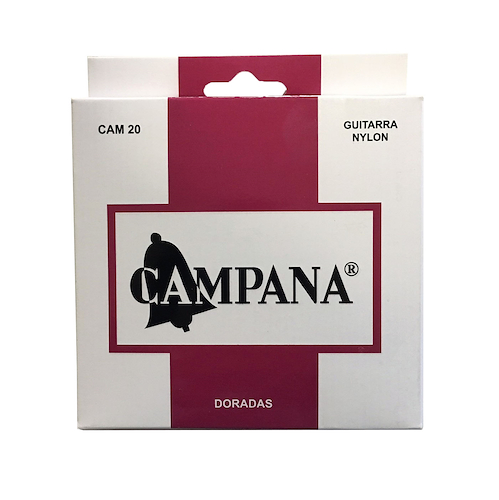 CAMPANA Cam/dr Encordado para guitarra clásica doradas - $ 5.600
