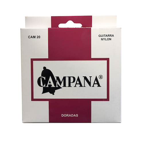 CAMPANA Cam20 Encordado para guitarra clásica doradas - $ 8.500