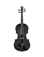 CERVINI Hv-100bk Violín de estudio 4/4 negro tapa pícea cuerpo arce