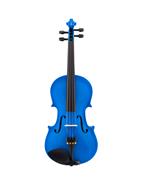 CERVINI Hv-100bu Violín de estudio 4/4 azul tapa pícea cuerpo arce estuche