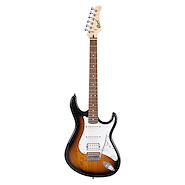 CORT G1102t Guitarra electrica stratocaster hss 2t sunburst