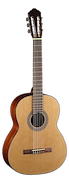 CORT Ac200-nat Guitarra clásica tapa abeto sólido natural con funda