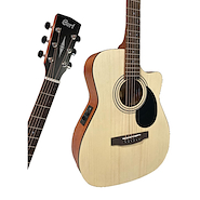 CORT Af515ce-op Guitarra electroacústica tapa abeto funda