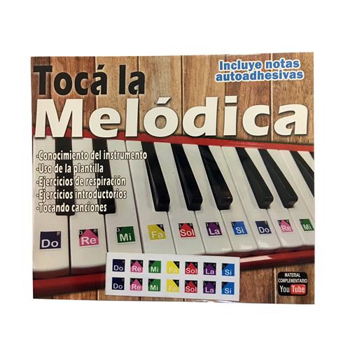 CRISAL DE ROCA Tocá melódica con stickers de notas