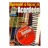 CRISAL DE ROCA 04-006 Aprendé a tocar acordeón nivel inicial con dvd