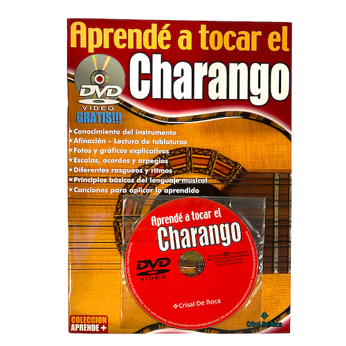 CRISAL DE ROCA Aprendé charango nivel inicial dvd