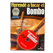 CRISAL DE ROCA 04-018 Aprendé A Tocar El Bombo Con Dvd Tamaño 20 X 28 Cm