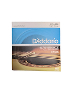 DADDARIO Ez910 Encordado para guitarra acústica 85/15 011-052
