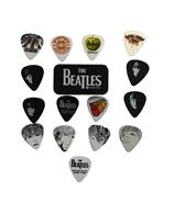 DADDARIO 1cab4-15bt1 Caja metálica con 15 púas estampadas beatles-logo-thin