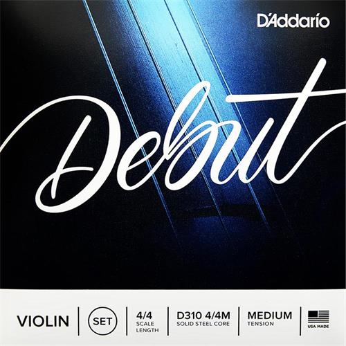 DADDARIO D310 4/4m Encordado para violín 4/4 debut tensión media - $ 27.900