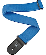DADDARIO Pws102 Correa para guitarra eléctrica o bajo 44 mm azul