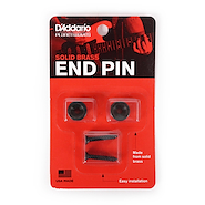 DADDARIO Pwep102 Sosten metálico pin botón tornillo x 2 para correa negro