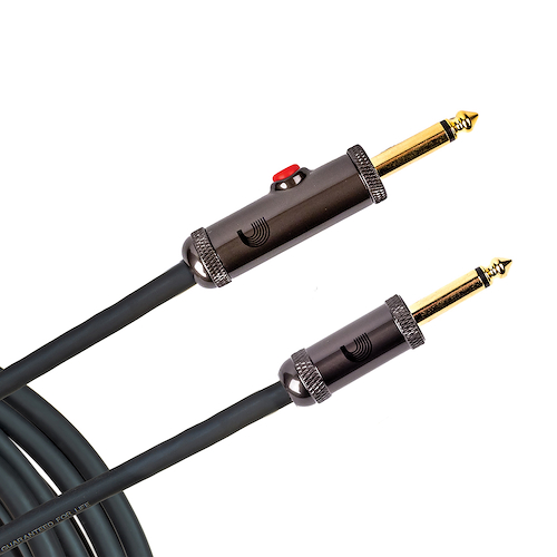 DADDARIO Pw-agl-20 Cable plug-plug 6 mts con shwitch corte para instrumento - $ 68.800